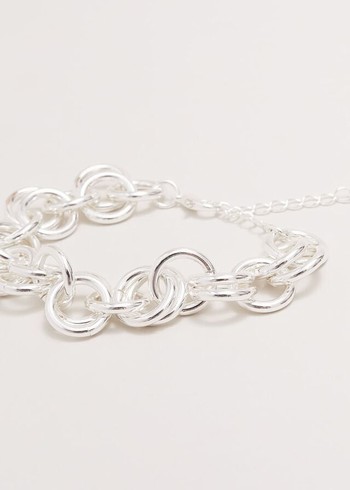 Phase Eight Circular Chain Link Jewellery Silver Canada | BDZPXO-485